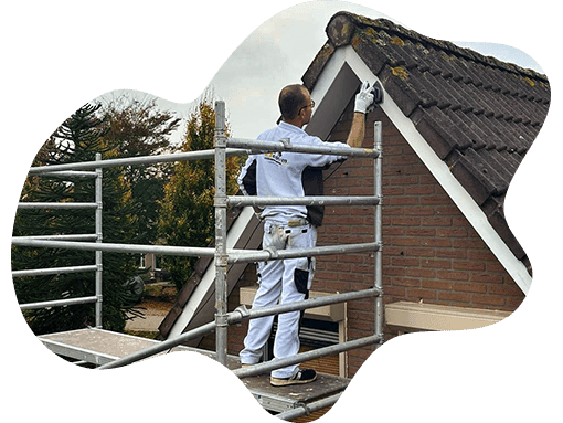 schilder schilderen huis woning